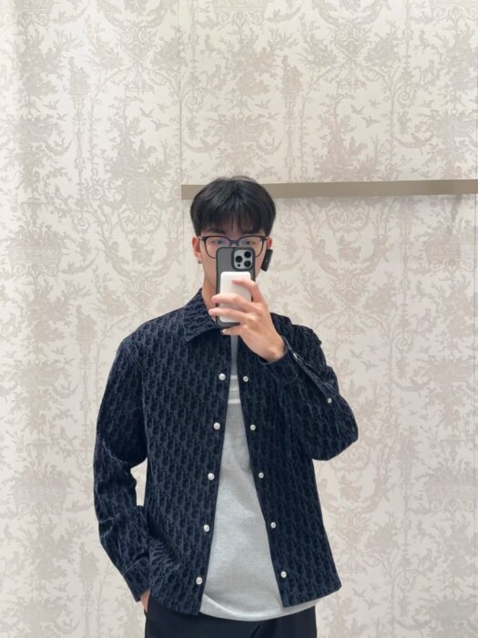 디올 오블리크 오버셔츠 데님 셔츠 블루 033D490M321X 레플리카 미러급 SA급 S급 고퀄리티 하이엔드 최상급 의류 [남성여성공용]