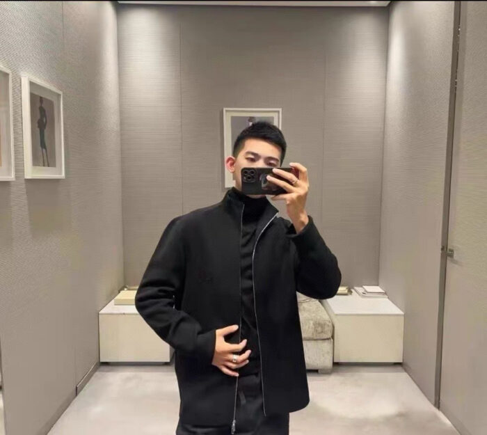 디올 울 스웨터 지퍼 가디건 블랙 513M221A2000 레플리카 미러급 SA급 S급 고퀄리티 하이엔드 최상급 의류 [남성여성공용]