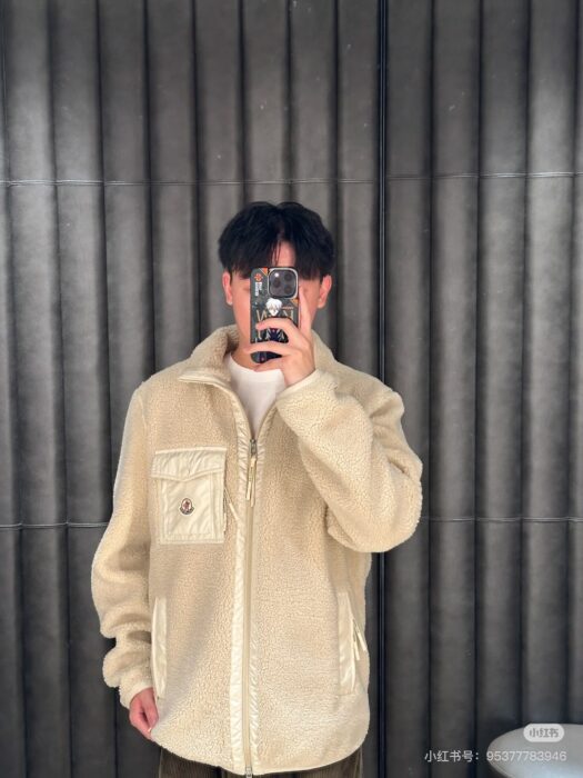 몽클레르 포켓 장식의 테디 집업 스웨트셔츠 레플리카 미러급 SA급 S급 고퀄리티 하이엔드 최상급 의류 [여성] 5