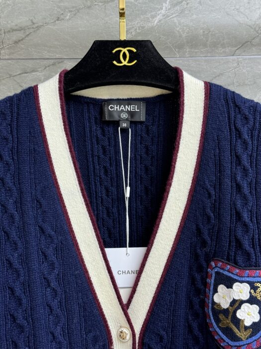 샤넬 네이비 블루 가디건 레플리카 미러급 SA급 S급 고퀄리티 하이엔드 최상급 의류 [여성] 4