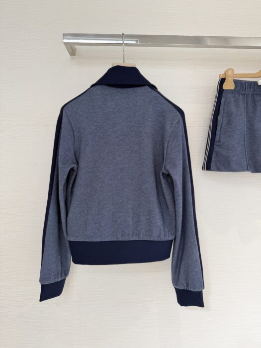 미우미우 저지 지퍼 스웨트셔츠 레플리카 미러급 SA급 S급 고퀄리티 하이엔드 최상급 의류 [여성] 6