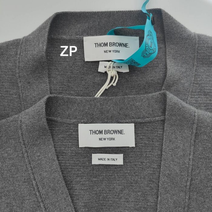 톰브라운 4bar 사선 순면 가디건 그레이 레플리카 미러급 SA급 S급 고퀄리티 하이엔드 최상급 의류 [남성여성공용] 7