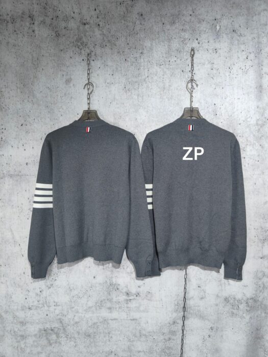 톰브라운 4bar 사선 순면 가디건 그레이 레플리카 미러급 SA급 S급 고퀄리티 하이엔드 최상급 의류 [남성여성공용] 6