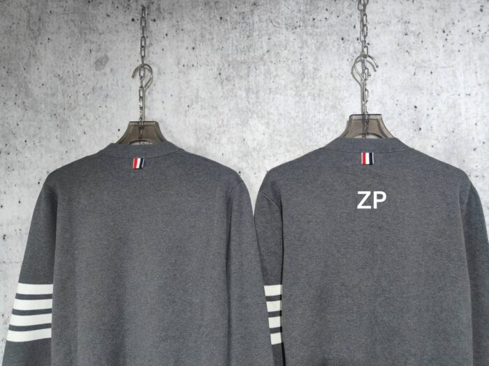 톰브라운 4bar 사선 순면 가디건 그레이 레플리카 미러급 SA급 S급 고퀄리티 하이엔드 최상급 의류 [남성여성공용] 8