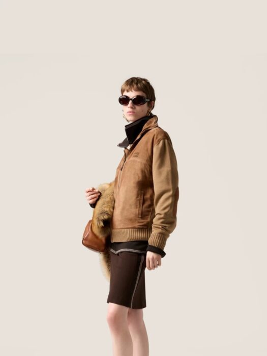 미우미우 스웨이드 니트 컷 자켓 레플리카 미러급 SA급 S급 고퀄리티 하이엔드 최상급 의류 [여성] 27