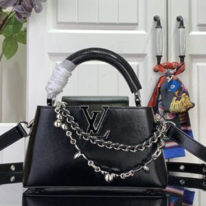 루이비통 카퓌신 이스트 웨스트 미니 M25492 블랙 레플리카 미러급 SA급 S급 고퀄리티 최상급 하이엔드 핸드백 숄더백 크로스백 가방 [여성]