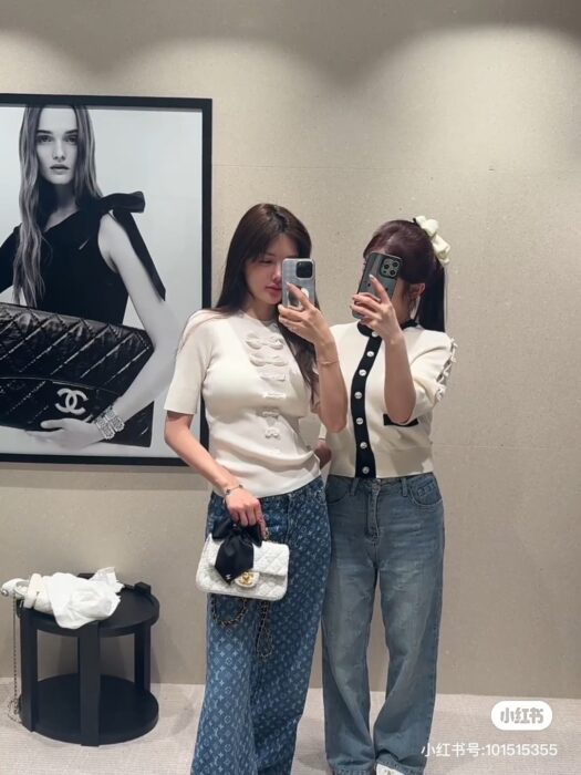 샤넬 보우 니트 반팔 레플리카 미러급 SA급 S급 고퀄리티 하이엔드 최상급 의류 [여성] 3