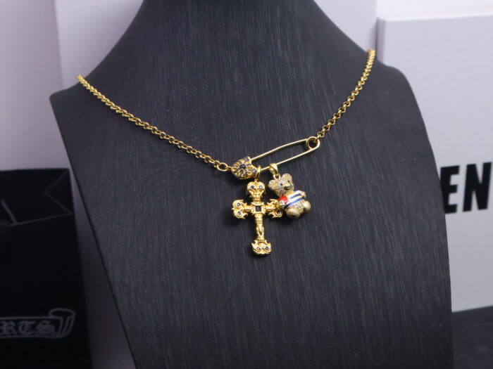 크롬하츠 십자가 테디베어 펜던트 목걸이 골드 레플리카 미러급 SA급 S급 고퀄리티 최상급 하이엔드 [남성여성공용] 7