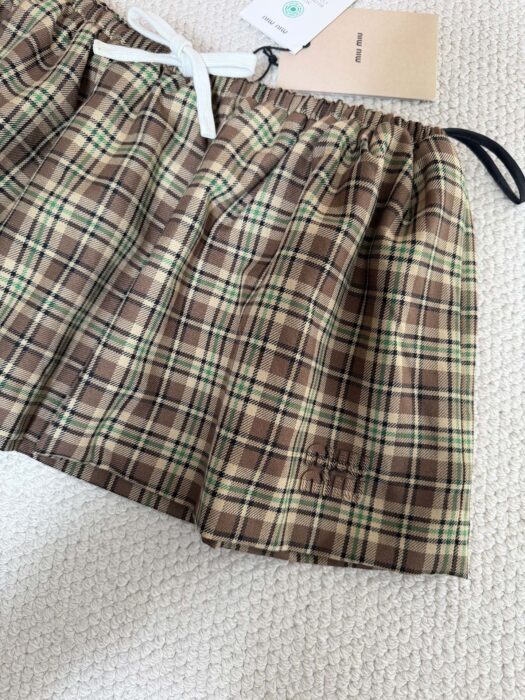 미우미우 체크 미니 스커트 레플리카 미러급 SA급 S급 고퀄리티 하이엔드 최상급 의류 [여성] 11