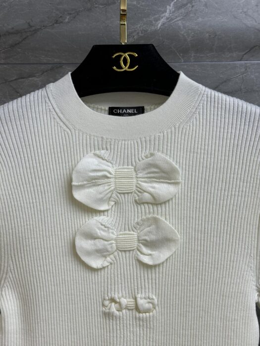 샤넬 보우 니트 반팔 레플리카 미러급 SA급 S급 고퀄리티 하이엔드 최상급 의류 [여성] 7