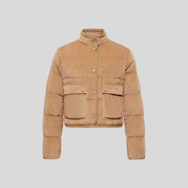 몽클레어 Essarts 브레이드 트리밍 코듀로이 쇼트 다운 자켓 레플리카 미러급 SA급 S급 고퀄리티 하이엔드 최상급 의류 [여성]