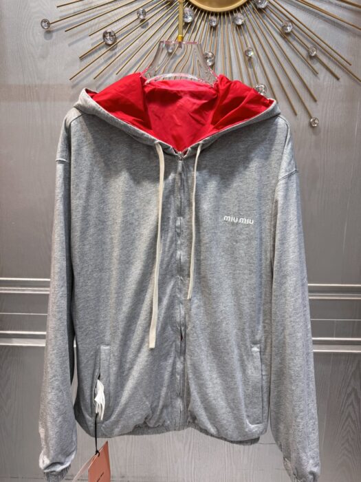 미우미우 저지 및 테크니컬 퐁제 블루종 자켓(2color) 레플리카 미러급 SA급 S급 고퀄리티 하이엔드 최상급 의류 [여성] 2