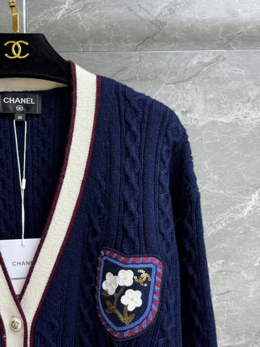 샤넬 네이비 블루 가디건 레플리카 미러급 SA급 S급 고퀄리티 하이엔드 최상급 의류 [여성] 5