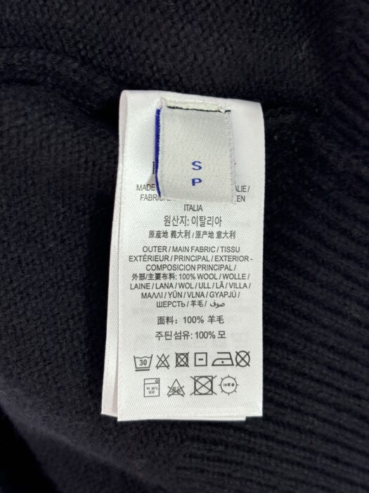 버버리 체크 이음 단색 니트 블랙 레플리카 미러급 SA급 S급 고퀄리티 하이엔드 최상급 의류 [남성여성공용] 13