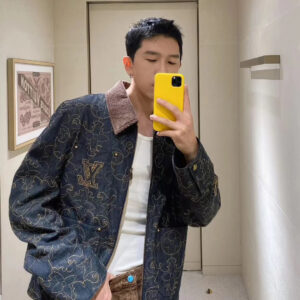 루이비통 팀버랜드 프라워 무늬 자수 데님 자켓 레플리카 미러급 SA급 S급 고퀄리티 하이엔드 최상급 의류 [남성여성공용]