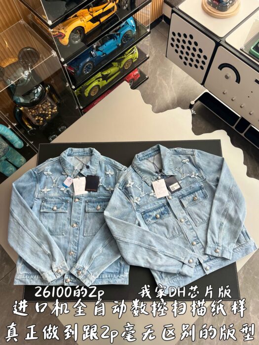 루이비통 모노그램 대미지 데님 자켓 레플리카 미러급 SA급 S급 고퀄리티 하이엔드 최상급 의류 [남성여성공용] 5