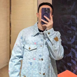 루이비통 Tyler 모노그램 데님 자켓 라이트 블루 레플리카 미러급 SA급 S급 고퀄리티 하이엔드 최상급 의류 [남성여성공용]