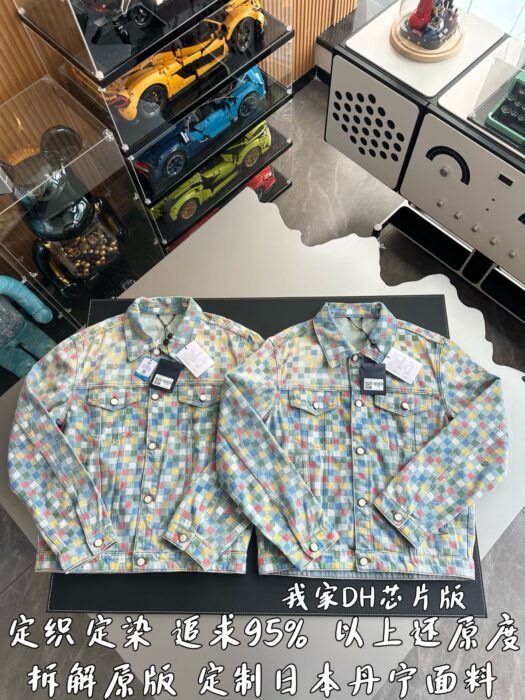 루이비통 다미에 트러커 데님 자켓 레플리카 미러급 SA급 S급 고퀄리티 하이엔드 최상급 의류 [남성여성공용] 3