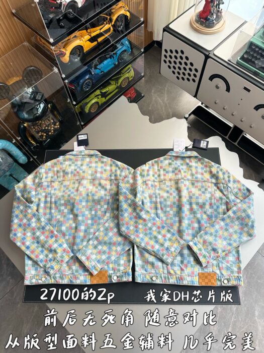 루이비통 다미에 트러커 데님 자켓 레플리카 미러급 SA급 S급 고퀄리티 하이엔드 최상급 의류 [남성여성공용] 4