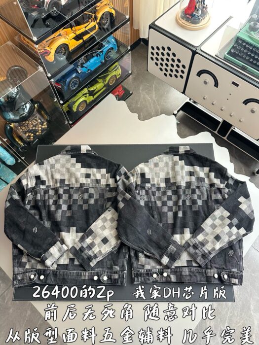 루이비통 다모플라주 클래식 데님 재킷 자켓 1AHEBG 레플리카 미러급 SA급 S급 고퀄리티 하이엔드 최상급 의류 [남성여성공용] 4