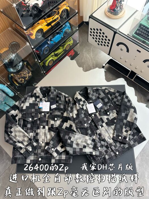 루이비통 다모플라주 클래식 데님 재킷 자켓 1AHEBG 레플리카 미러급 SA급 S급 고퀄리티 하이엔드 최상급 의류 [남성여성공용] 5