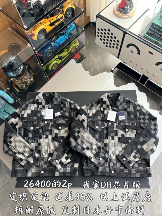 루이비통 다모플라주 클래식 데님 재킷 자켓 1AHEBG 레플리카 미러급 SA급 S급 고퀄리티 하이엔드 최상급 의류 [남성여성공용] 3