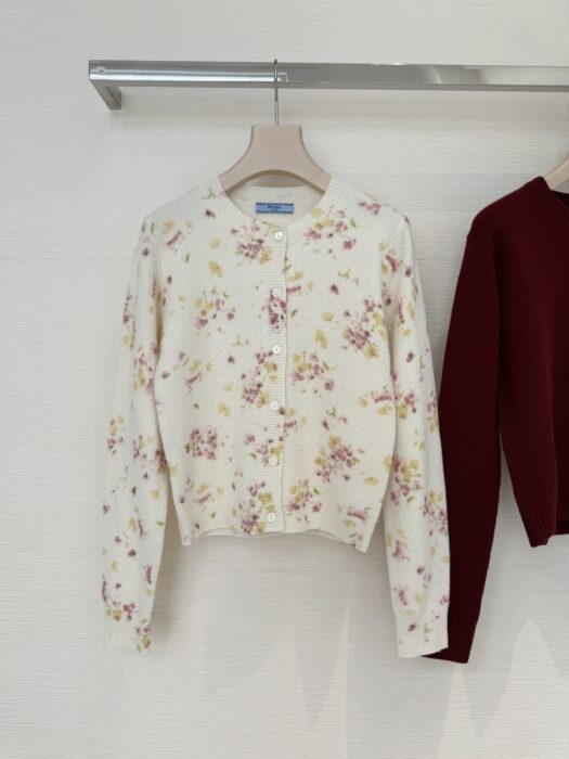 프라다 플로럴 프린트 울 가디건 레플리카 미러급 SA급 S급 고퀄리티 하이엔드 최상급 의류 [여성] 9