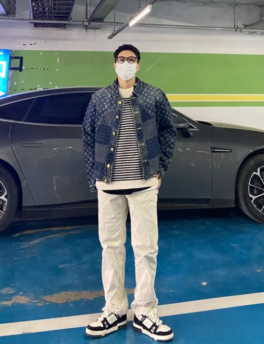 루이비통 니고 다미에 이음 데님 자켓 블루 레플리카 미러급 SA급 S급 고퀄리티 하이엔드 최상급 의류 [남성여성공용]