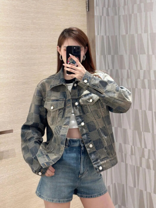 루이비통 빈티지 3D 다미에 데님 자켓 레플리카 미러급 SA급 S급 고퀄리티 하이엔드 최상급 의류 [남성여성공용] 2