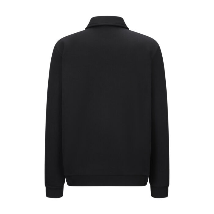 프라다 세모 로고 지퍼 카라 자켓 블랙 레플리카 미러급 SA급 S급 고퀄리티 하이엔드 최상급 의류 [남성여성공용] 4