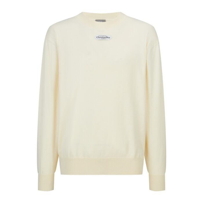 디올 앞 패치 모노그램 순색 니트 베이지 레플리카 미러급 SA급 S급 고퀄리티 하이엔드 최상급 의류 [남성] 3