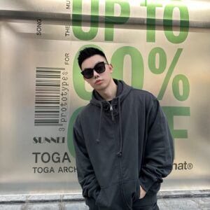 메종마르지엘라 뒷면 자수 후드집업 블랙 레플리카 미러급 SA급 S급 고퀄리티 하이엔드 최상급 의류 [남성여성공용]