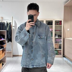 프라다 빈티지 워싱 카고 데님 자켓 레플리카 미러급 SA급 S급 고퀄리티 하이엔드 최상급 의류 [남성여성공용]