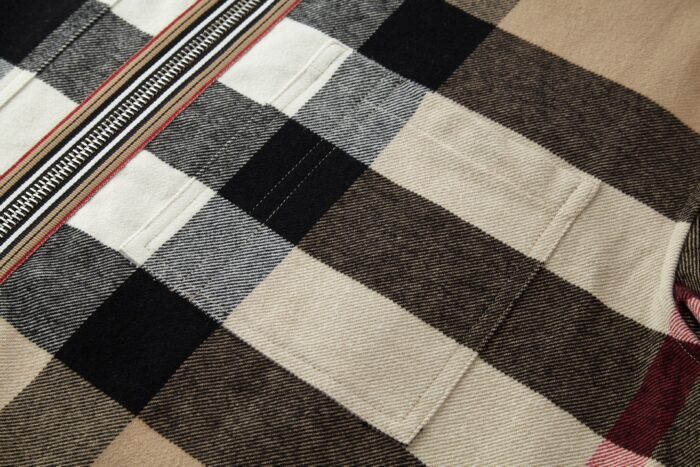 버버리 양털 체크 지퍼 자켓 레플리카 미러급 SA급 S급 고퀄리티 하이엔드 최상급 의류 [남성여성공용] 11