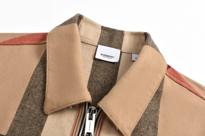 버버리 양털 체크 지퍼 자켓 레플리카 미러급 SA급 S급 고퀄리티 하이엔드 최상급 의류 [남성여성공용] 9
