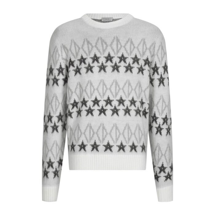 디올 다이아몬드 CD 별 자카드 니트 레플리카 미러급 SA급 S급 고퀄리티 하이엔드 최상급 의류 [남성여성공용] 3