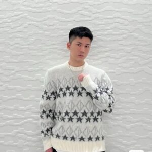 디올 다이아몬드 CD 별 자카드 니트 레플리카 미러급 SA급 S급 고퀄리티 하이엔드 최상급 의류 [남성여성공용]