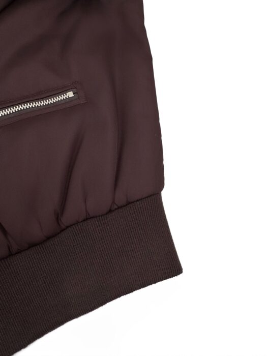 프라다 세모 로고 지퍼 숏 자켓 대추색 레플리카 미러급 SA급 S급 고퀄리티 하이엔드 최상급 의류 [남성여성공용] 6