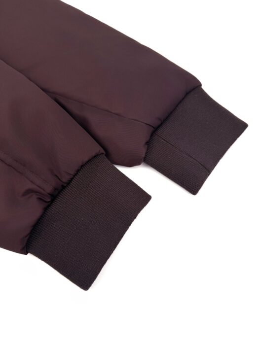 프라다 세모 로고 지퍼 숏 자켓 대추색 레플리카 미러급 SA급 S급 고퀄리티 하이엔드 최상급 의류 [남성여성공용] 8