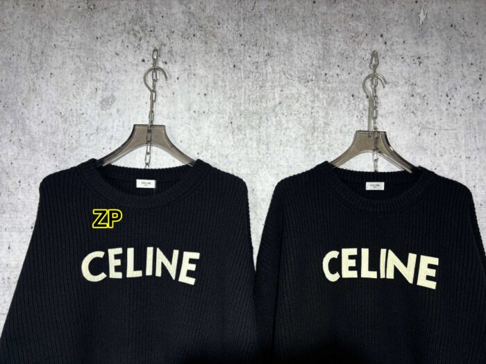 셀린느 흰색 모노그램 니트 블랙 레플리카 미러급 SA급 S급 고퀄리티 하이엔드 최상급 의류 [남성여성공용] 6