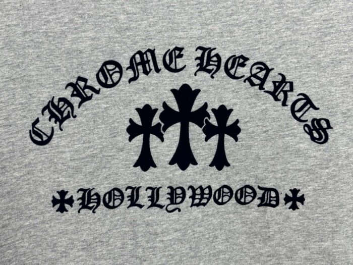 크롬하츠 검정 십자가 긴팔티 그레이 레플리카 미러급 SA급 S급 고퀄리티 하이엔드 최상급 의류 [남성여성공용] 11