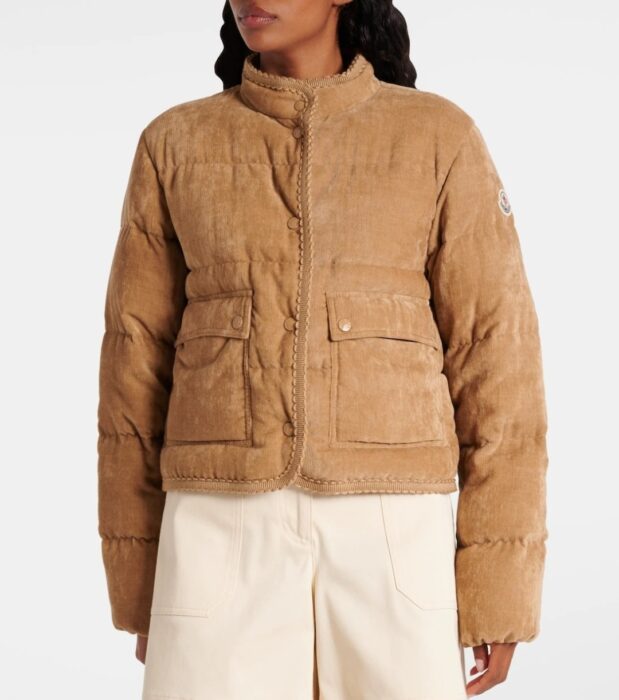 몽클레어 Essarts 브레이드 트리밍 코듀로이 쇼트 다운 자켓 레플리카 미러급 SA급 S급 고퀄리티 하이엔드 최상급 의류 [여성] 19