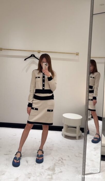 샤넬 페이크 투피스 스웨터 레플리카 미러급 SA급 S급 고퀄리티 하이엔드 최상급 의류 [여성] 7