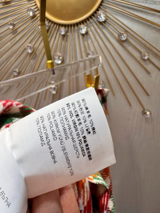 미우미우 대각선 체크 스커트 레플리카 미러급 SA급 S급 고퀄리티 하이엔드 최상급 의류 [여성] 8