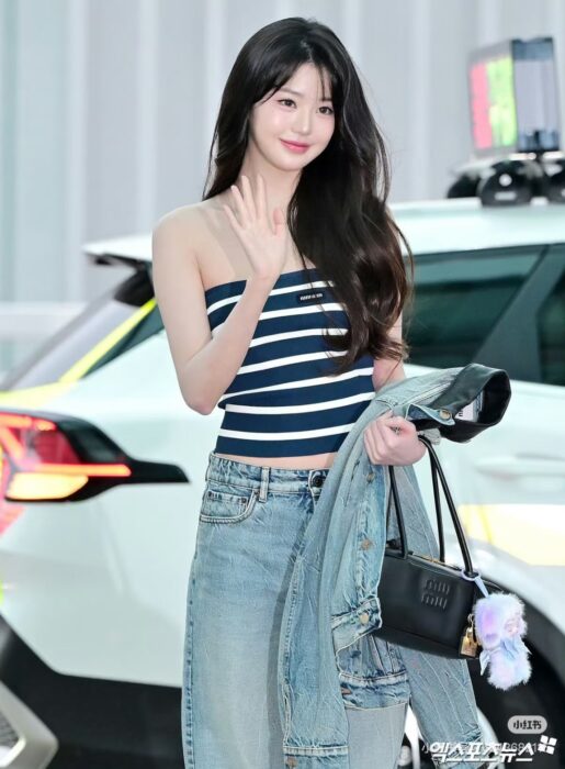 미우미우 데님 블루종 자켓, 팬츠 레플리카 미러급 SA급 S급 고퀄리티 하이엔드 최상급 의류 [여성] 23