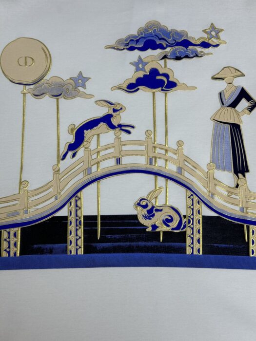 디올 퍼펫 프린트 티셔츠 레플리카 미러급 SA급 S급 고퀄리티 하이엔드 최상급 의류 [여성] 5