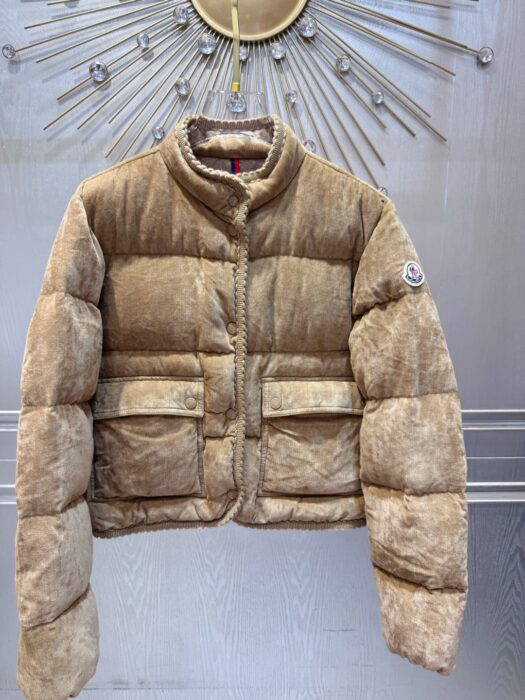 몽클레어 Essarts 브레이드 트리밍 코듀로이 쇼트 다운 자켓 레플리카 미러급 SA급 S급 고퀄리티 하이엔드 최상급 의류 [여성] 2