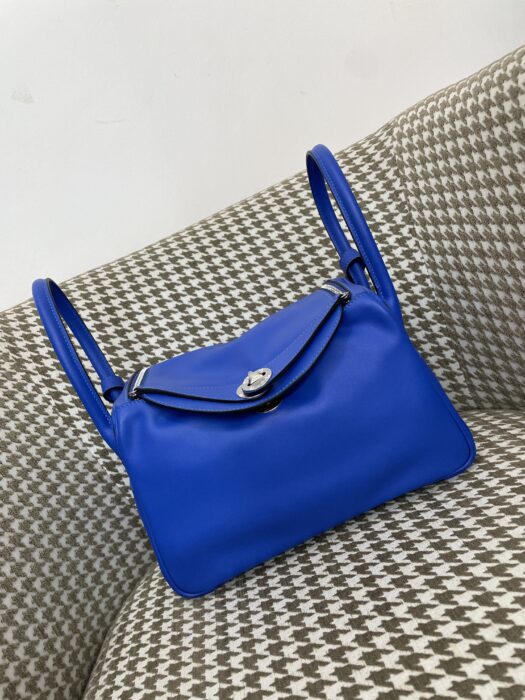 에르메스 린디 26 은장 블루 swift 레플리카 미러급 SA급 S급 고퀄리티 최상급 하이엔드 가방 [여성]