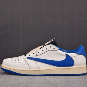 조던 1 x 트래비스 스캇 x 프라그먼트 레트로 로우 OG SP 세일 밀리터리 블루 DM7866-104 레플리카 미러급 SA급 S급 고퀄리티 최상급 하이엔드 신발 [남성여성공용]