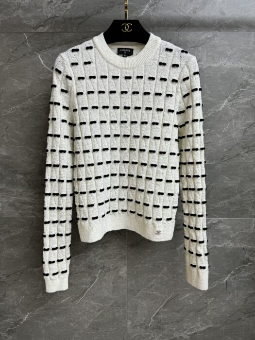샤넬 리본 크루넥 니트 레플리카 미러급 SA급 S급 고퀄리티 하이엔드 최상급 의류 [여성] 6